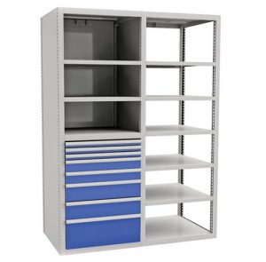 Sovella Nederland Treston modulaire opslagkast met ladekast voor zware belasting