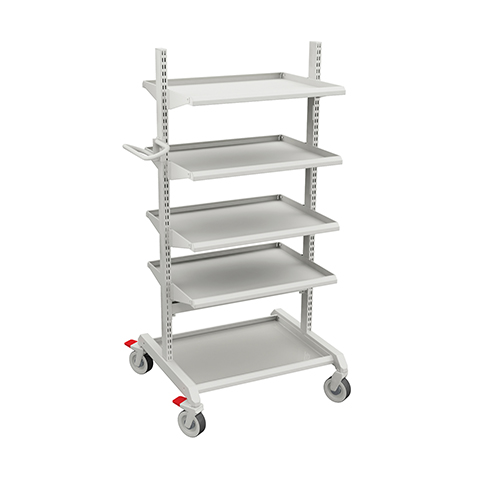 Sovella Nederland Treston basic trolley combinatie 3 met instelbare legborden