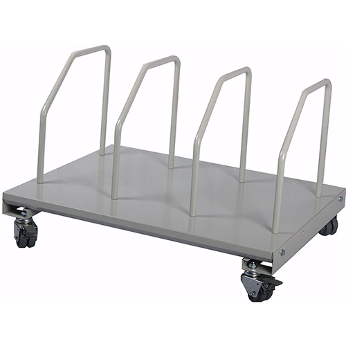 Sovella Nederland Treston ECOpak karton trolley met 4 verdelers, ideaal voor onder een inpaktafel