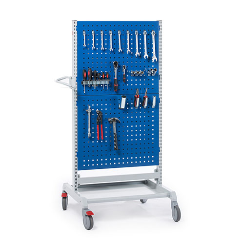 Sovella Nederland Treston trolley combinatie 5 met gereedschapsborden en ophanghaken voor in de werkplaats
