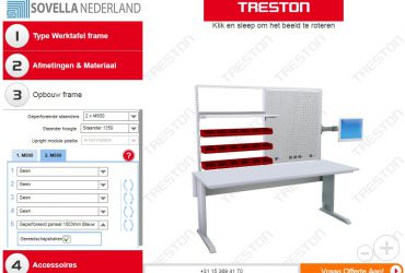 3D-werktafel configurator uitgebreid
