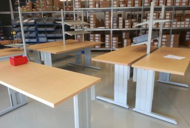 Technische groothandel kiest wederom voor Workshop inpaktafels