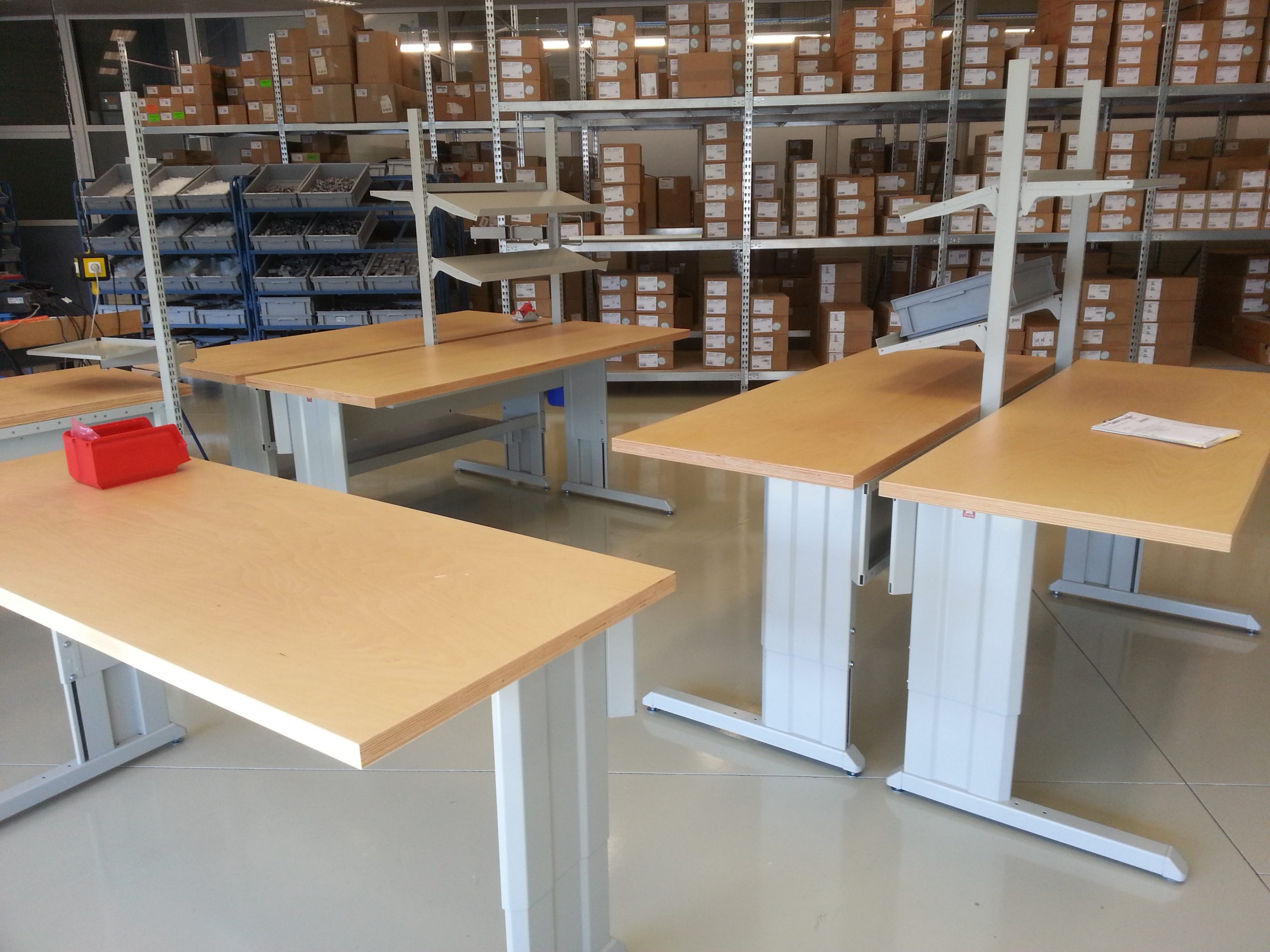Technische groothandel kiest wederom voor Workshop inpaktafels