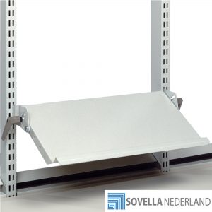 Sovella Nederland Treston kantelbaar documentenlegbord boven een werktafel