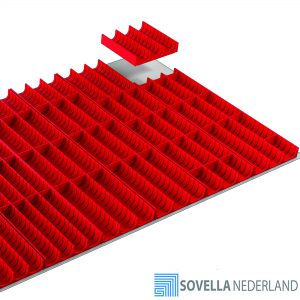 Sovella Nederland Treston gereedschap opslag met losse schotten voor in de ladekast