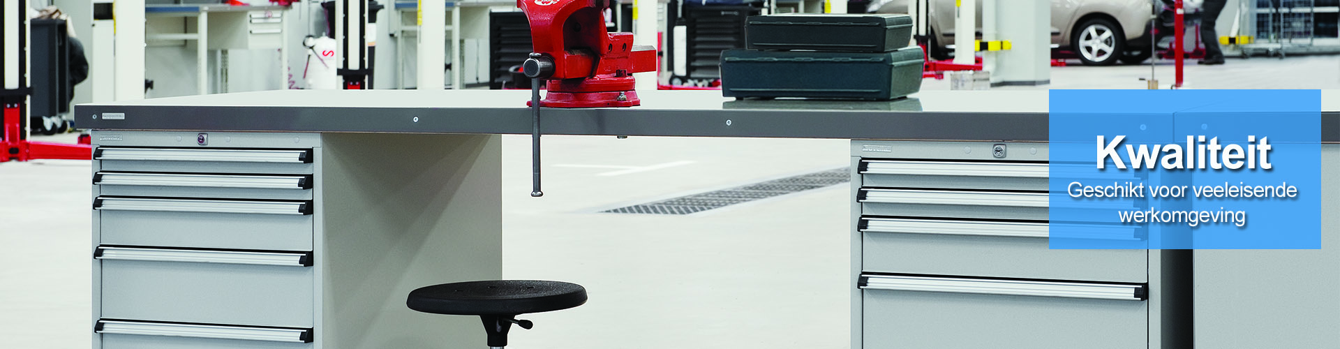 Sovella Nederland Treston ladekast onder een werkbank automotive