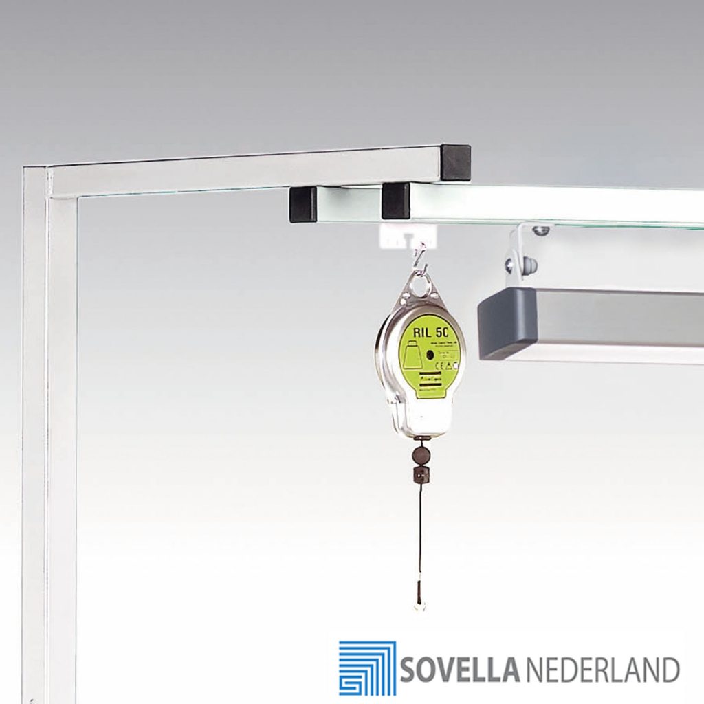 ENG_Sovella Nederland Treston Light and Balancer Frame for TP and TPH worktables for assembly