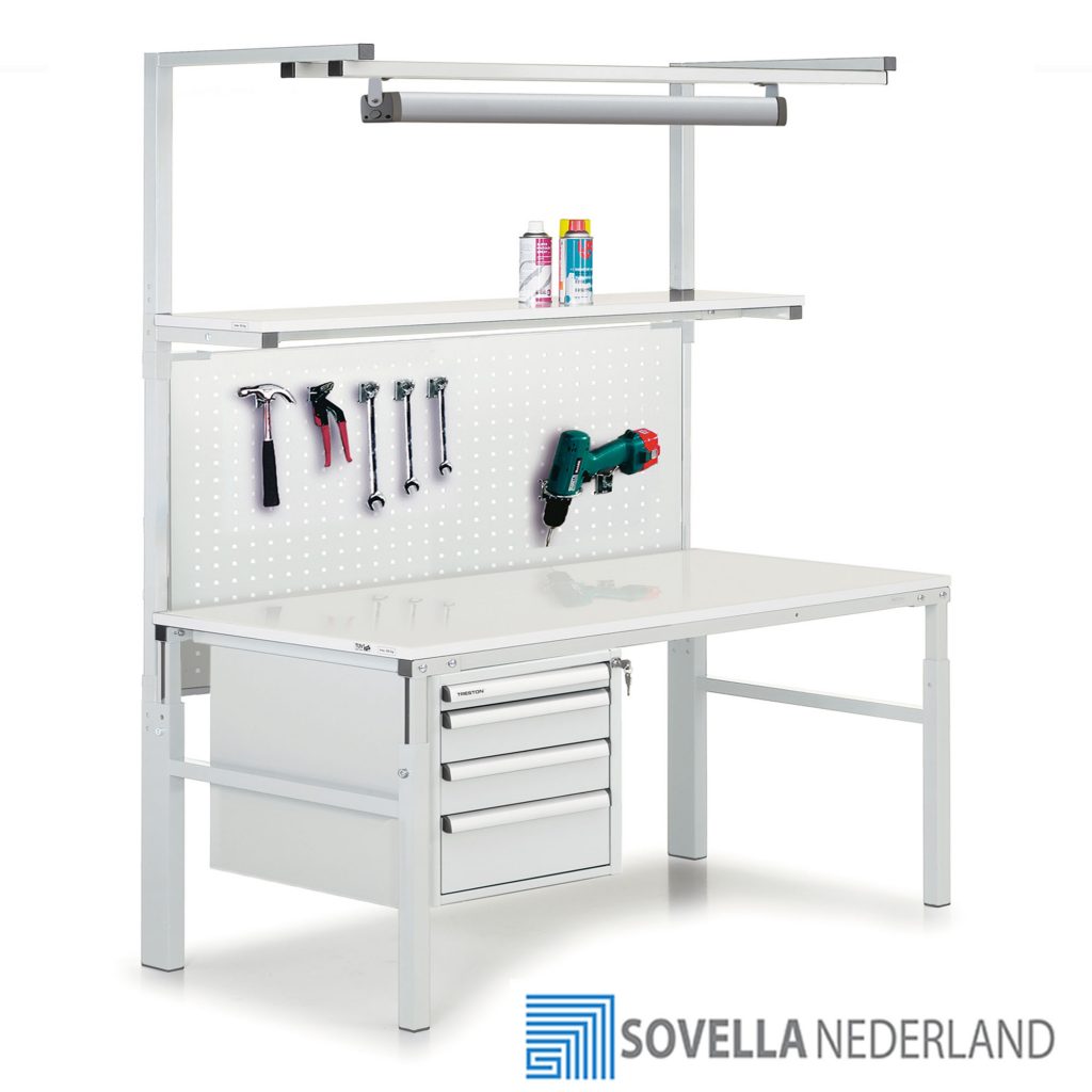 ENG_Sovella Nederland Treston TPH workbench inbound workstation with lighting