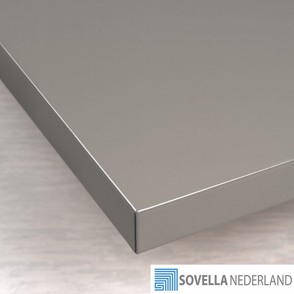 Sovella Nederland Treston steel worktop for usage on HD or concept workstations
