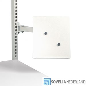 ENG_Sovella Nederland document and tabletholder on double arm for packing benches
