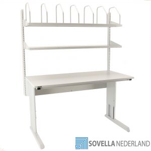 ENG_Sovella Nederland Treston concept packing bench combination 1 with 2 shelves