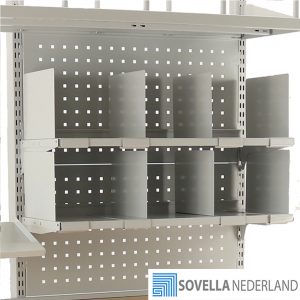ENG_Sovella Nederland Treston divider for shelf on a packing bench