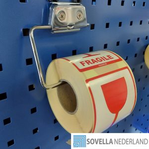 Sovella Nederland Treston Rolhouder voor labels aan gereedschapsbord