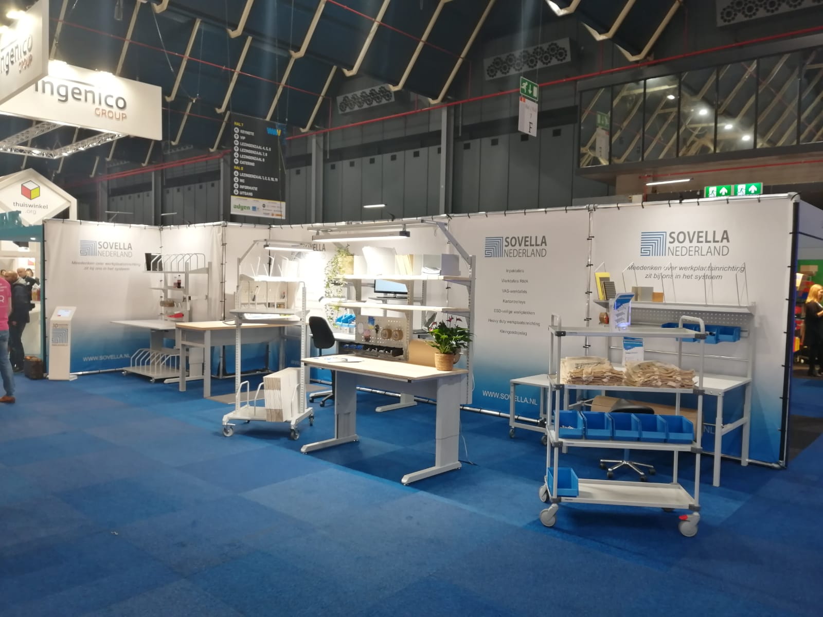 Sovella showroom tijdelijk dicht ivm WWV23 beurs