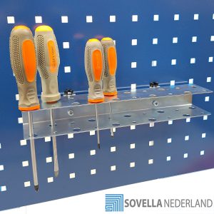 Sovella Nederland Treston gereedschapsbord haak R49 schroevedraaierhouder op perfo paneel