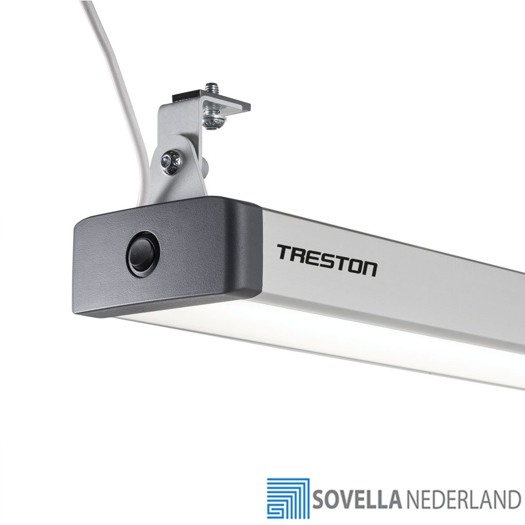 ENG_Sovella Nederland Treston NaturLite LED workstation lighting for above a concept workstation