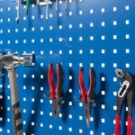 Sovella Nederland Treston GWS haken en panelen voor ophangen gereedschap. Gereedschapsbord blauw