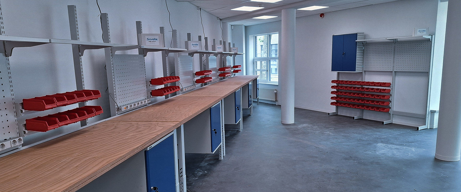 Sovella Nederland zware werkbank voor industrie en logistiek